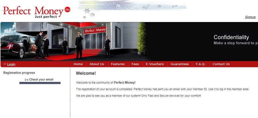 آموزش افتتاح حساب پرفکت مانی و ساخت کیف پول Perfect Money | مدیریت ...