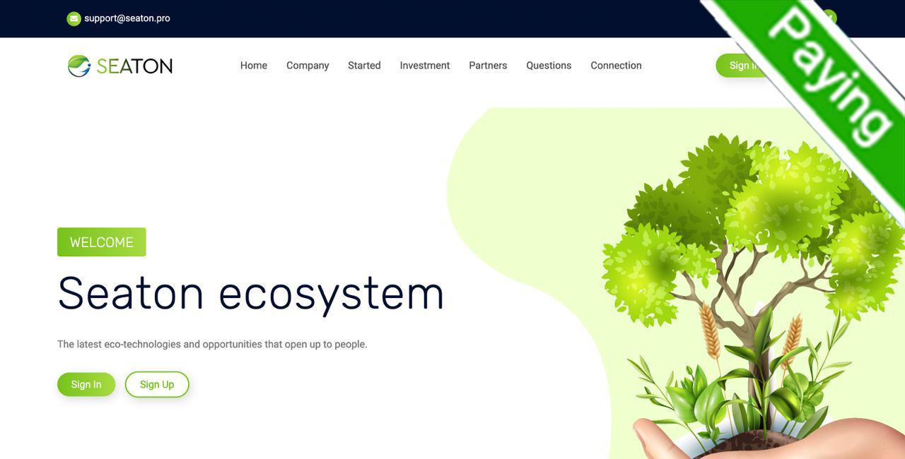 Seaton investment project SHAMOHSEN